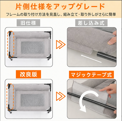 PawRest™ 洗える快適ペットベッド